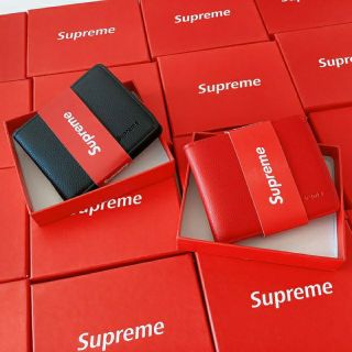 กระเป๋าสตางค์ Supreme หนัง pu พร้อมกล่องการ์ด