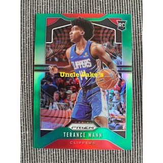 2019-20 Panini Prizm : Los Angles Clippers - Terance Mann #296 Green 📈📈