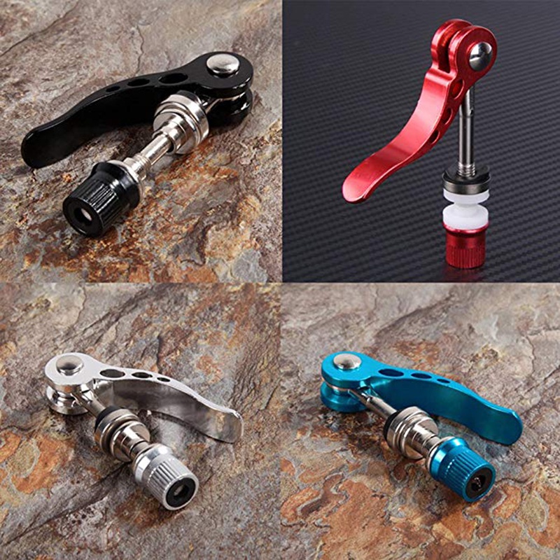 Aluminium Bicycle Quick Release MTB Seat Post Clamp Seatpost Mountain Bike Seat Tube Clamp Bicycle Accessories ราคา ถูกที่สุด ดีลบีเคเค แกลเลอรีภาพที่ 9