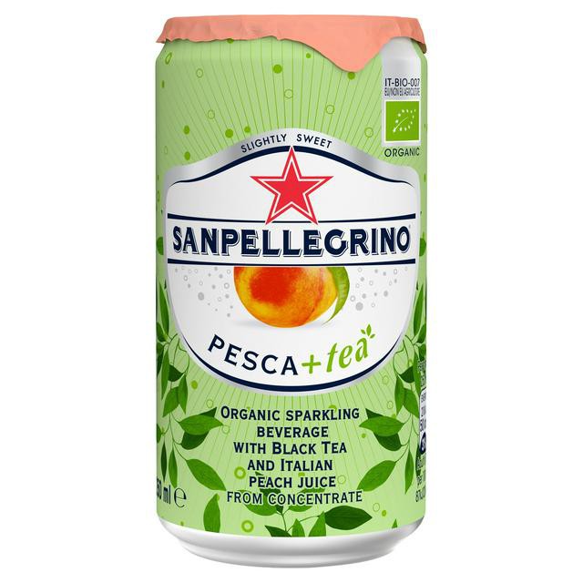 ร้านไทย  ส่งฟรี San Pellegrino ซานเพลลิกริโน เครื่องดื่มออร์แกนิกอัดก๊าซผสมชาดำ ขนาด 250 มล. (เลือกรสได้)รบกวนระบุรสในช่องแชทนะค่ะ รสพีชผสมเลมอน เก็บเงินปลายทาง