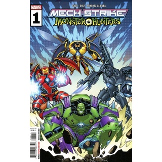 หนังสือการ์ตูน Mech Strike Monster Hunters 5 ชุด