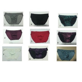 กางเกงในชายผ้าไหม Men Silk Sexy Underwear