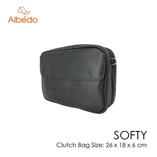 [Albedo] SOFTY CLUTCH BAG  กระเป๋าคลัทช์/กระเป๋าถือ/กระเป๋าคล้องแขน/กระเป๋าคล้องมือ รุ่น SOFTY - SY04799