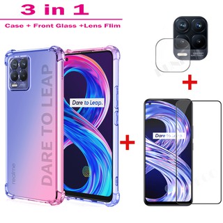 REALME เคสโทรศัพท์มือถือสําหรับ Realme8 Realme 8 4G 5G 2021 3 In 1