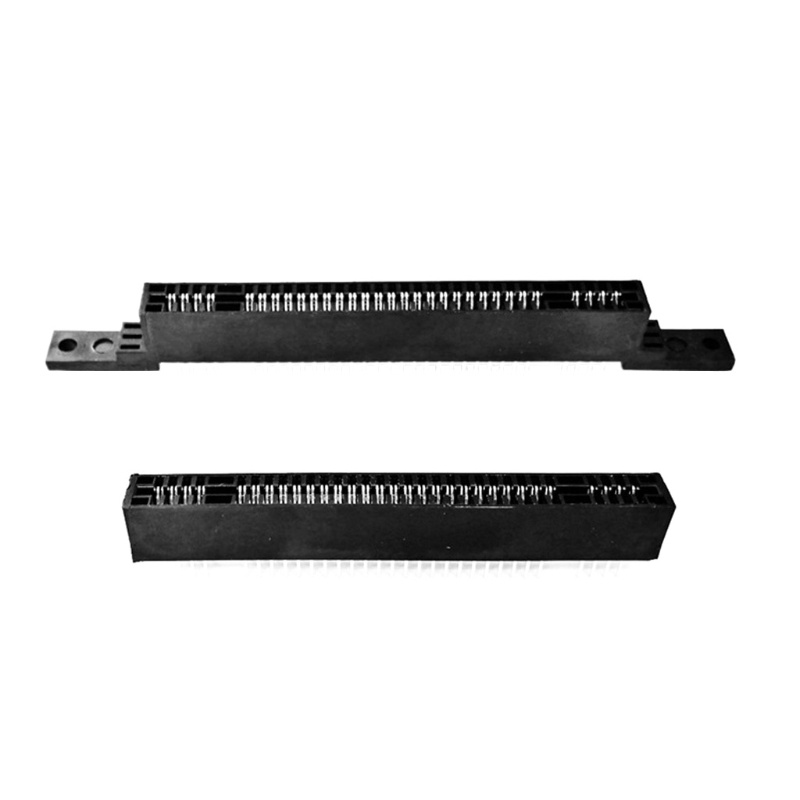 R* เปลี่ยน SNES ตลับหมึก 62 Pin Connector Part Slot ตลับหมึก 2 54 มม. Interval Card Slot ตลับหมึก 2 