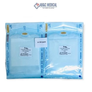 Y-Gauze sterile ผ้าก๊อตฆ่าเชื้อรูปตัว Y วายก๊อซ1 แพค มี 20 ซอง