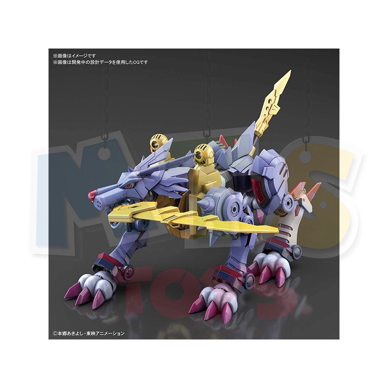 **MTS Toys**Figure-Rise Standard : Metal Garurumon [Amplified] ของแท้จากญี่ปุ่น  [ต้องประกอบด้วยตัวเอง] ราคา ถูกที่สุด ดีลบีเคเค แกลเลอรีภาพที่ 9