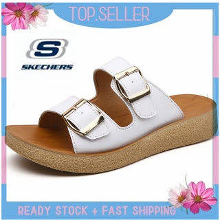 [พร้อมส่ง] *Skechers__go Walk Arch Fit รองเท้าแตะโลฟเฟอร์ ส้นแบน แบบสวม สําหรับผู้หญิง ผู้ชาย