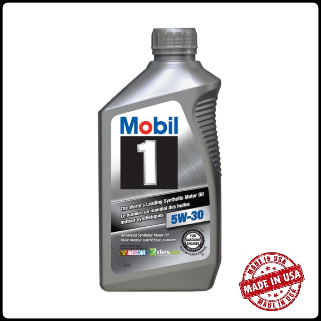 Mobil 1 / Mobil1 5W30 น้ํามันเครื่องสังเคราะห์แท้ 1Qt 946mL
