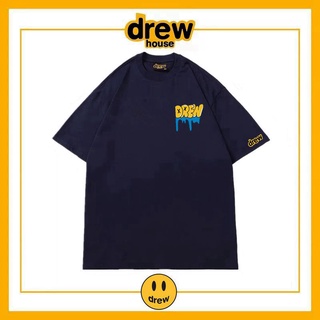 [S-5XL]เสื้อยืดแขนสั้น ผ้าฝ้าย พิมพ์ลายตัวอักษร Justin Bieber หน้ายิ้ม ทรงหลวม ขนาดเล็ก แฟชั่นคู่รัก