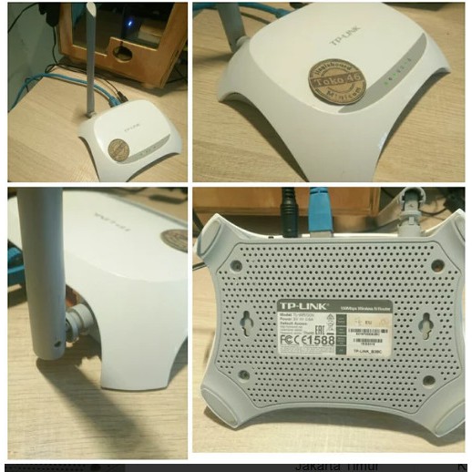 Tp-Link Tplink TL WR720N TLWR720N 150Mbps เราเตอร์ไร้สาย N