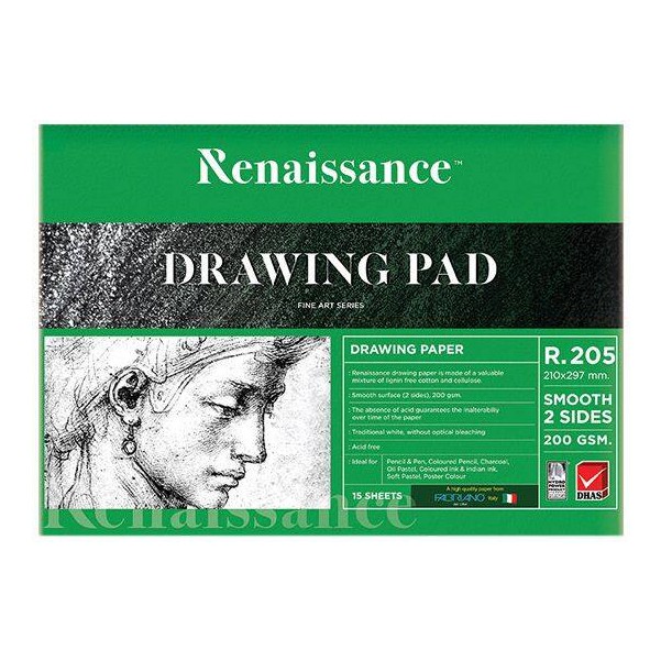 RENAISSANCE DRAWING PAD SMOOTH