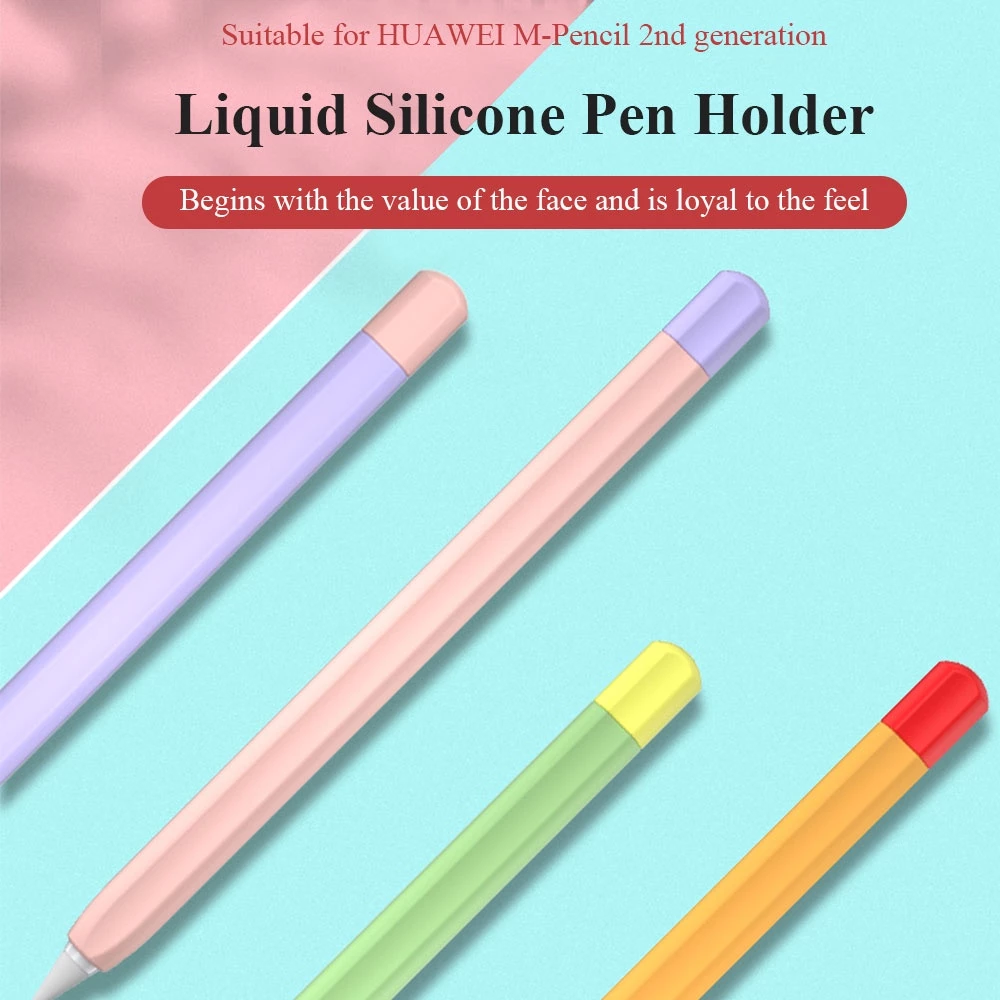 เคสป้องกันสําหรับ Huawei M-Pencil 2 3 pro Touch Pen Nib Stylus กระเป๋าซิลิโคนอ่อนนุ่ม Anti-scratch ผิวปากกา
