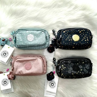 KIPLING 3 Monkey program Seoul up clutch &amp; sling bag รุ่น 3 ซิป