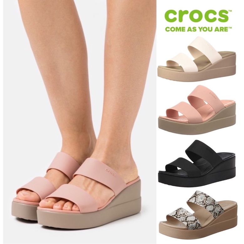 CROCS BROOKLYN MID WEDGE WOMEN - m3ypog59yu - ThaiPick