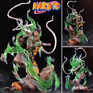 Figure ฟิกเกอร์ Model โมเดล Naruto Shippuden นารูโตะ ชิปปุเดง นินจาจอมคาถา โอ้โฮเฮะ ตำนานวายุสลาตัน Rock Lee ร็อค ลี