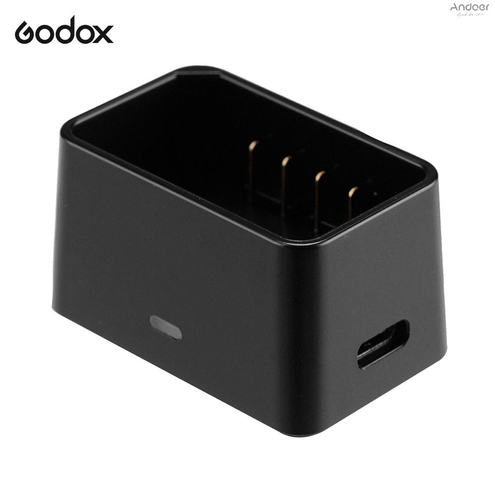Godox VC26 USB Battery Charger DC 5V Input DC 8.4V Output for Charging Godox V1S V1C V1N V1F V1O V1P