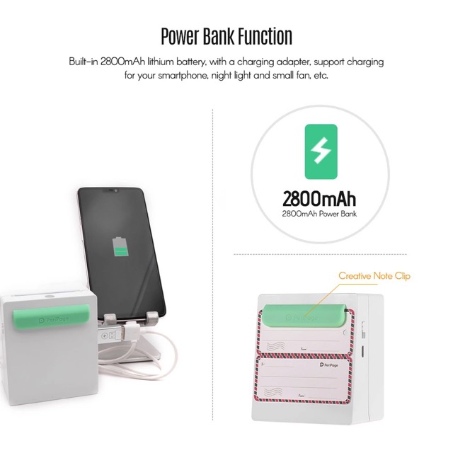 Peripage A8 Printer+Power Bank แท้ % ประกัน ราคา ถูกที่สุด ดีลบีเคเค แกลเลอรีภาพที่ 4