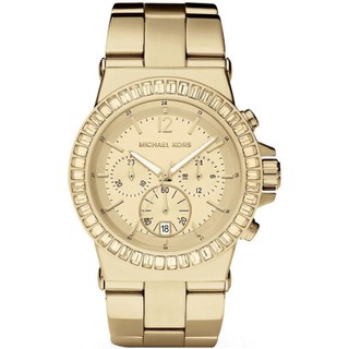 Michael Kors นาฬิกาข้อมือผู้หญิง สายสแตนเลส รุ่น MK5861 - Gold