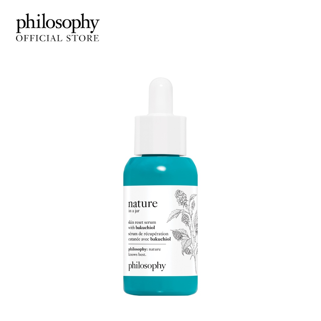 Shopee Thailand - Philosophy Nature In a Jar Skin Reset Serum With Bakuchiol 30 ml
