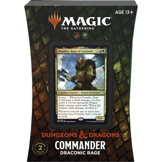 MTG / Adventures in the Forgotten Realms Commander Decks - Draconic Rage