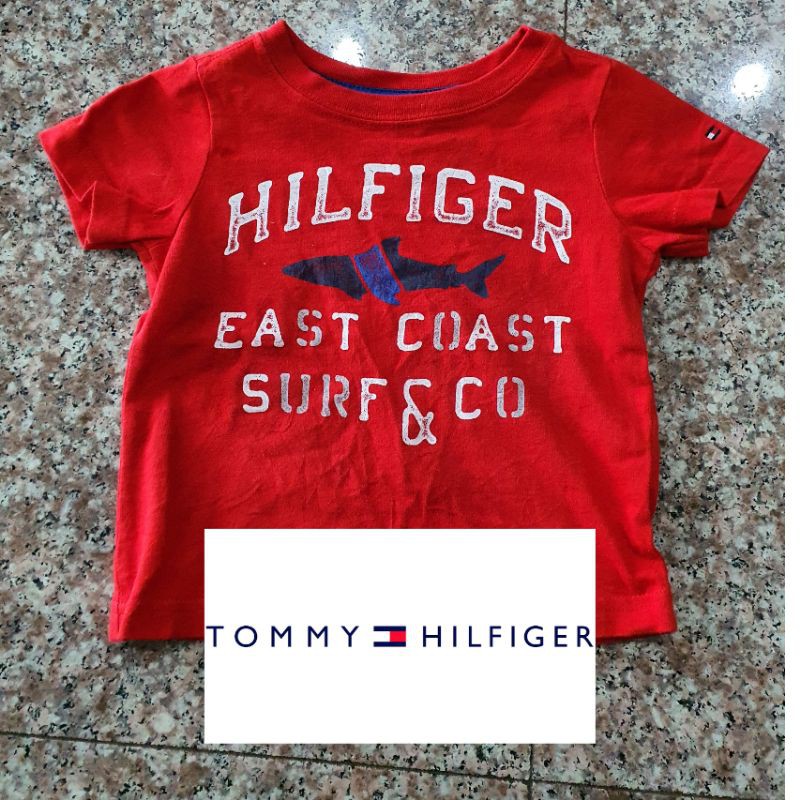 เสื้อยืดคอมกลมเด็ก Tommy Hilfiger ไซส์ 1 ขวบ ของแท้ 💯
