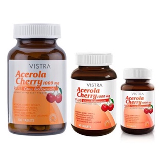 VISTRA Acerola cherry 1000mg วิตามินชี