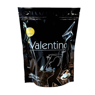 กาแฟดำ แบบถุง (1ถุง 15 ซอง) Valentino Coffee กาแฟวาเลนติโน่