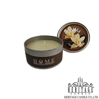 เทียนหอม Scented Candle - Vanilla เทียนตลับ สีสวยๆๆ หอมๆๆ พกพา สะดวก กลิ่นวนิลา