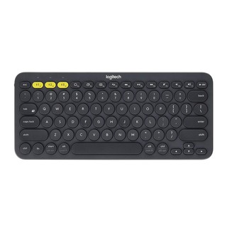 LOGITECH Bluetooth Multi Device Keyboard K380 Black(IP7-000906)คีย์บอร์ดไร้สาย (แถมสติ้กเกอร์ภาษาไทย)