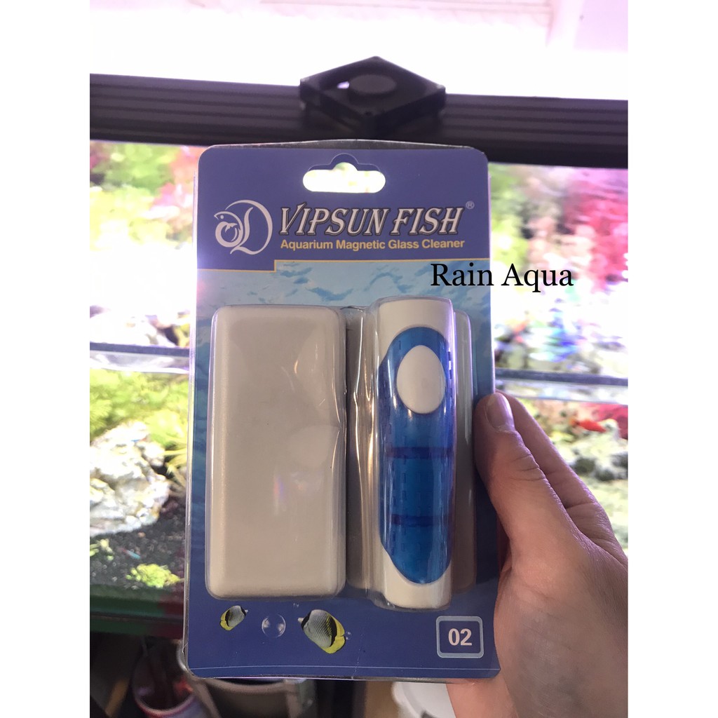 VipSun Fish Glass Cleaning Magnet Glass ความหนาจาก 5mm - 15mm