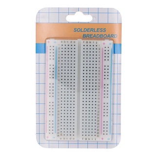 ￼บอร์ดวงจร 400 รู|| Breadboard protoboard  โฟโต้บอร์ด โพรโทบอร์ดราคา22฿พร้อมจัดส่งในไทย