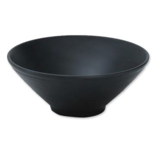 เอโร่ ชามปากบาน สีดำ ขนาด 9นิ้ว ARO DEEP BOWL BLACK