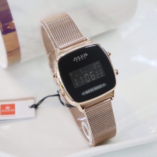 Julius byMMTIME นาฬิกาแบรนด์แท้สินค้าพร้อมกล่อง,ถุงกระดาษขนาดนาฬิกา3.5cm
