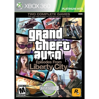 Grand Theft Auto 4 Episodes From Liberty City xbox360 [Region Free] แผ่นเกมXbox360 แผ่นไรท์สำหรับเครื่องที่แปลงแล้ว GTA