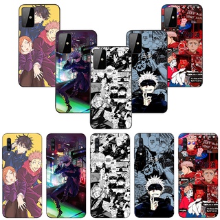 เคสป้องกันโทรศัพท์มือถือ ลาย 43TU อนิเมะ Jujutsu Kaisen สําหรับ Vivo Y19 Y20 Y30 Y50 Y70 2020 V19 V20 SE V21 S7 Y11s Y20i Y20s