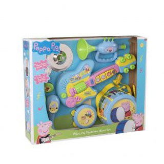 PEPPA PIG ชุดของเล่นดนตรี ELECTRONIC BAND SET ชุดของเล่นดนตรี