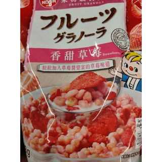 Nissin STRAWBERRY 🍓 Granola กราโนล่า (ธัญพืชอบกรอบ ขนาด 500g