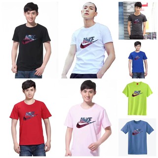 เสื้อยืดยูนิเซ็กซ์ แฟชั่น บุรุษ คอตตอน NIKE (M to XL) LGU