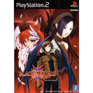 แผ่นเกมส์PS2 Black/Matrix II (Japan)PS2 แผ่นเพล2 แผ่นplay2