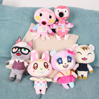 22CM Animal Crossing Plush Toy เซนติเมตรสัตว์ข้ามใหม่ Horizo ns ตุ๊กตาของเล่นการ์ตูนจอมพลจูดี้ Tasha ทอมซอก Marina Chrissy ฟลอร่า Bunnie Isabelle ของเล่นตุ๊กตา