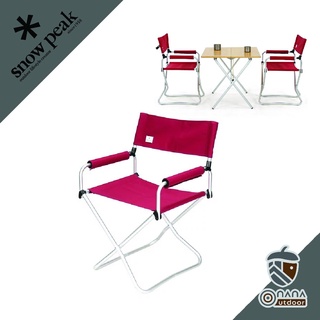 Snow Peak FD Chair Wide Red