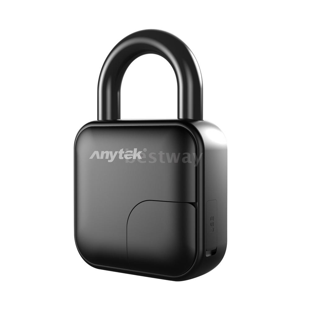 Anytek L3 Smartlock Fingerprint Door Lock Safe Usb Charging