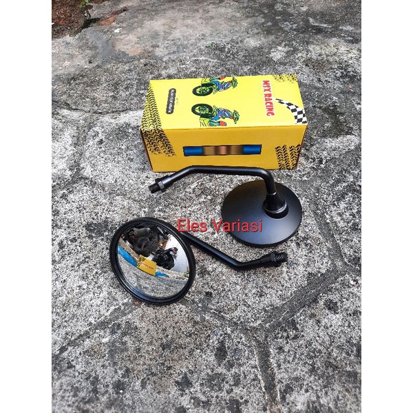Round Mini Mirrors Vespa Honda & Yamaha Mio Beat Scoopy Fino Fazzio Vario Nmax Vixion Pcx Adv Etc