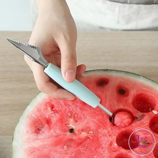 ที่ตักผลไม้ 2 in 1 แกะสลักผลไม้ fruit spoon