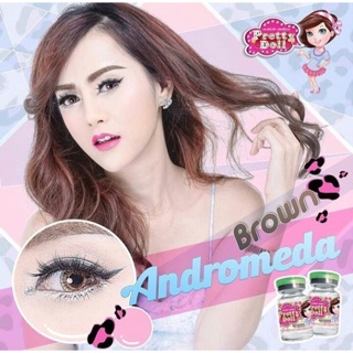 คอนแทคเลนส์ Andromeda Brown