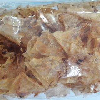 กระเพาะปลาแห้งแท้  กระเพาะปลาแห้ง dried fish maw 100g 干鱼肚