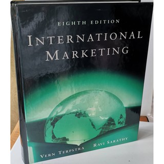 International Marketing Vern Terpstra Ravi Sarathy Eighth Edition