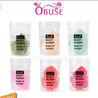 (แท้) Obuse Beauty Blender Make Up Sponge โอบิวซ์ พัฟฟองน้ำ แต่งหน้า