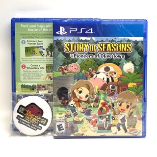 [15.9 ลด 300 รหัส 3TVUMU / ทักแชทรับโค้ดทั้งหมด] [มือ1] STORY OF SEASONS : PIONEERS OF OLIVE TOWN ,USA (PS4)